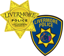 Livermore Police Department badges